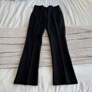 NWT SPANXsupersmooth™ PerfectFit Ponte Micro Flare Pant in Black, Size Small
